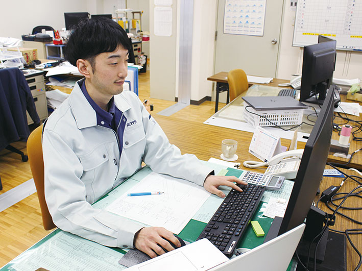 株式会社ホクテツ：お仕事風景02