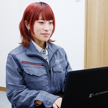 上新開発株式会社:お仕事風景02