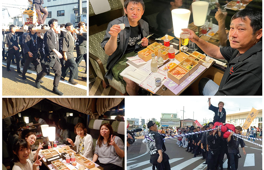 地域活動の参加、社内交流会を随時開催