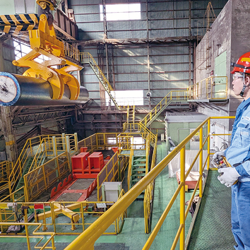 日本製鉄株式会社 東日本製鉄所 直江津地区：お仕事風景02