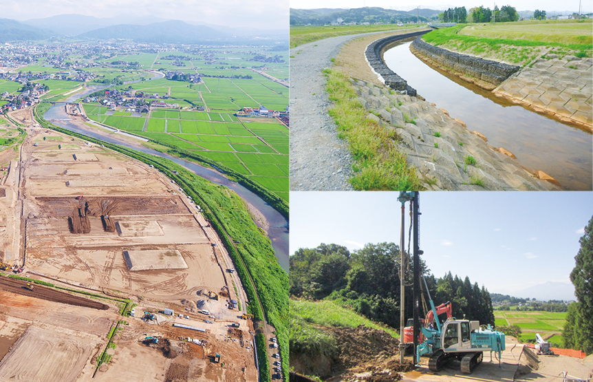 日本の食と未来を守る農業土木